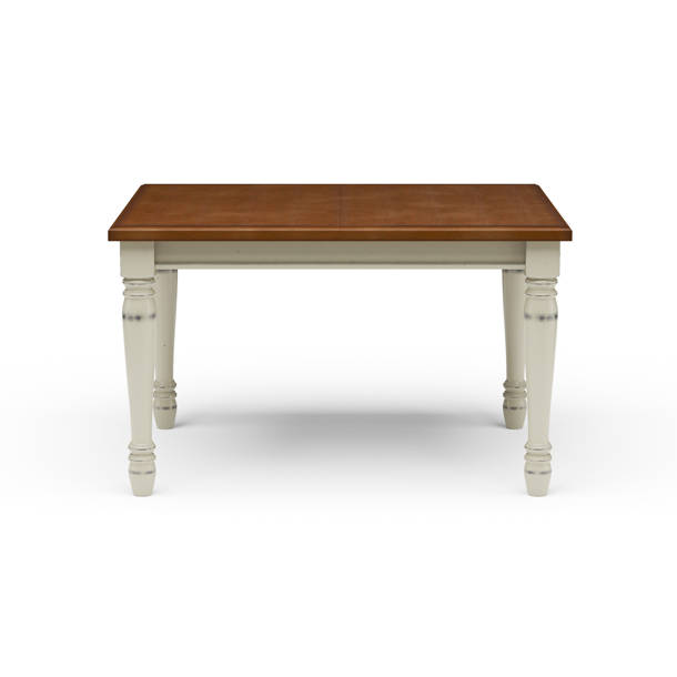 August Grove® Larchwood Solid Wood Dining Table & Reviews Wayfair
